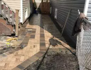 patterned pavers