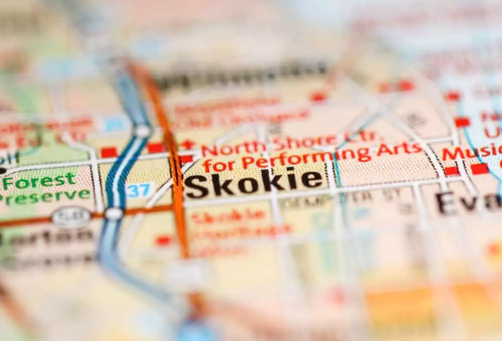 Skokie Map